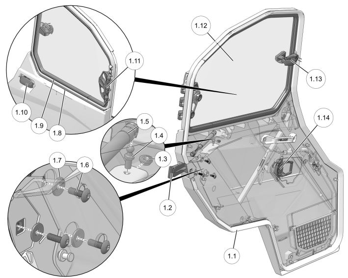 Parts for GENERAL Doors Polaris GENERAL